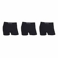 Kit Cueca Boxer Masculina Hoahi - 3 Unidades PRETO