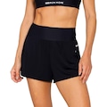 Short Feminino Run More 2 Em 1 Pontos de Luz PRETO