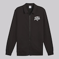 Jaqueta Masculina Puma Class Track com Capuz PRETO