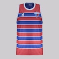 Regata do Fortaleza Masculina Leão 1918 Stripe AZUL