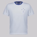Camisa do Cruzeiro Entrelaçado Infantil Braziline BRANCO