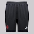Calção do Vasco Kappa II 2025 Masculino PRETO