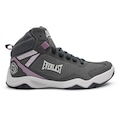Tênis Feminino Everlast Strike 4 CINZA/ROXO CLA