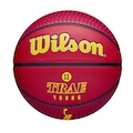 Bola de Basquete Wilson NBA Pla Trae Young VERMELHO/AMARELO
