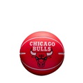 Mini Bola de Basquete Wilson NBA Dri Chic Bulls VERMELHO/BRANCO