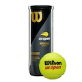 Kit Bola de Tênis Wilson Us Open Extra Duty - 3 Unidades AMARELO/PRETO