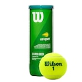 Kit Bola de Tênis Wilson Us Open Green Tourrname - 3 unidades AMARELO/VERDE