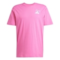 Camiseta Masculina adidas Gráfica Lounge Embroidery ROSA