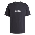 Camiseta Masculina adidas Logo Linear PRETO/BRANCO