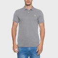 Camisa Polo Masculina HD Piquet CINZA