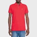 Camisa Polo Masculina HD Piquet VERMELHO
