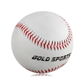 Bola de Baseball Gold Sports com Miolo Cortiça e Borracha BRANCO