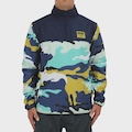 Jaqueta Masculina DGK sem Capuz Chill Polar Multi AZUL