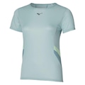 Camiseta Mizuno DryAeroFlow Corrida Feminina AZUL