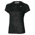 Camiseta Mizuno Graphic Trail Corrida Feminina PRETO