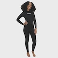 Long John Rip Curl Freelite 3/2 mm Back Zip Feminino PRETO