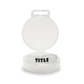 Protetor Bucal Shield Super X2 Mouthguard Title BRANCO