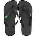 Chinelo Ipanema Brasil Unissex PRETO