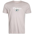Camiseta Masculina New Era Green Bay Packers Logo History VERDE