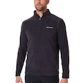 Blusão de Moletom Masculino Columbia Fleece Klamath Range II PRETO