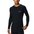 Camiseta Masculina Columbia Manga Longa Térmica Midweight Stretch PRETO