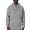 Blusão de Moletom Masculino Fila com Capuz Letter Outline CINZA