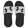 Chinelo Under Armour Ansa Light Slide Feminino BRANCO/PRETO