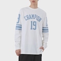 Camiseta Manga Longa Champion Jersey Masculina BRANCO