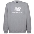 Blusão de Moletom New Balance Essentials NB Masculino CINZA/BRANCO
