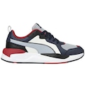 Tênis Masculino Puma X-Ray Game BDP AZUL ESC/VERMELHO