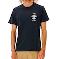 Camiseta Rip Curl Search Icon Big Masculina PRETO