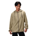 Jaqueta Oakley Essential Windbreaker Masculina BEGE/BRANCO