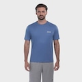 Camiseta Mizuno Basic Logo Masculina AZUL