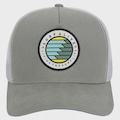 Boné Adulto Surf Alive Trucker Waves Aba Curva CINZA