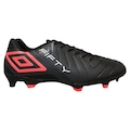 Chuteira de Campo Adulto Umbro Fifty Vi PRETO/VERMELHO