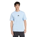 Camiseta Adidas Essentials Small Logo Masculina AZUL
