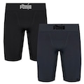 Kit 2 Bermudas Térmicas Puma Long Boxer Masculina CINZA