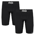 Kit 2 Bermudas Térmicas Puma Long Boxer Masculina PRETO