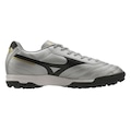 Chuteira Society Mizuno Morelia Classic AS PRATA
