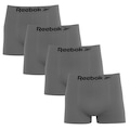 Cueca Boxer Reebok Classic - 4 Unidades - Masculina CINZA
