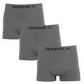 Cueca Boxer Reebok Classic - 3 Unidades - Masculina CINZA