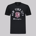 Camiseta Masculina Champion New York City PRETO