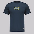 Camiseta Masculina Grizzly Triple Double AZUL ESCURO