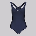 Maiô Fila Sea Square Cross Feminino AZUL ESCURO