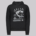 Blusão de Moletom Masculino Oakley Frog 2075 Hoodie PRETO