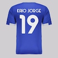 Camisa do Cruzeiro Dry 19 Kaio Jorge Futfanatics Masculina AZUL