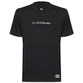 Camiseta Quiksilver Gradient Type New Wave WT25 PRETO