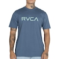 Camiseta RVCA Big RVCA Plus Size WT25 Masculina AZUL