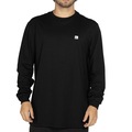 Camiseta Quiksilver ML Transfer Square WT25 PRETO