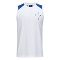 Camiseta Regata do Cruzeiro Braziline Tear Masculina BRANCO